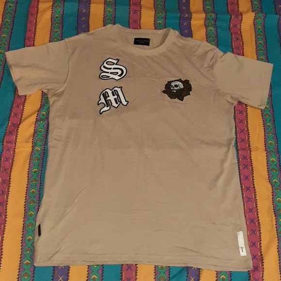 Saint Morta Skull Rose Logo Shirt Tee - Picture 1 of 6